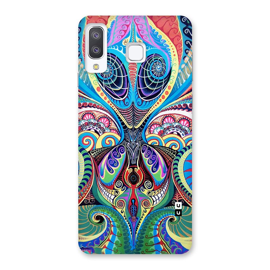 Alien Psychedelic Art Back Case for Galaxy A8 Star