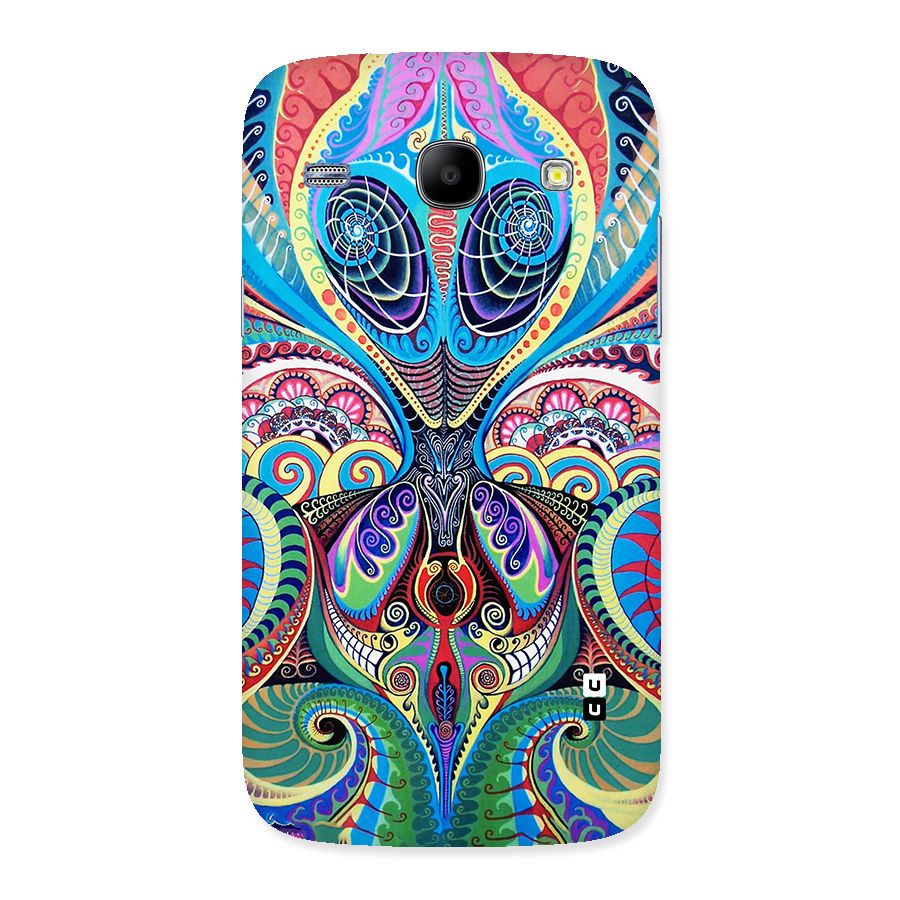 Alien Psychedelic Art Back Case for Galaxy Core