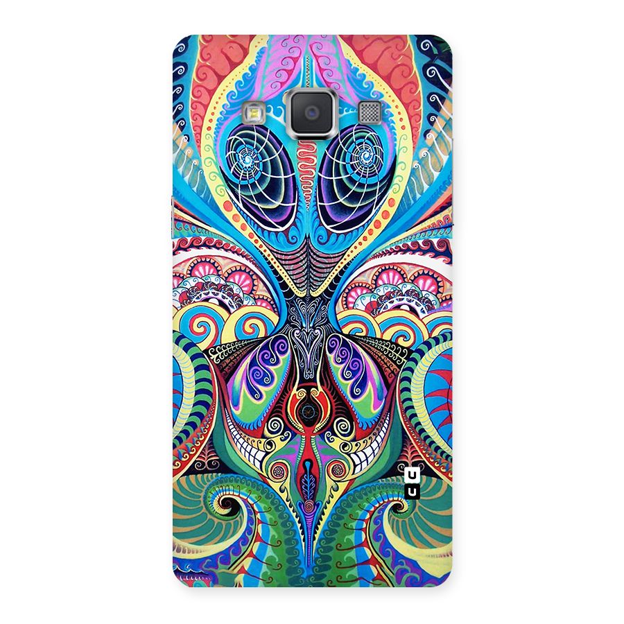 Alien Psychedelic Art Back Case for Galaxy Grand Max