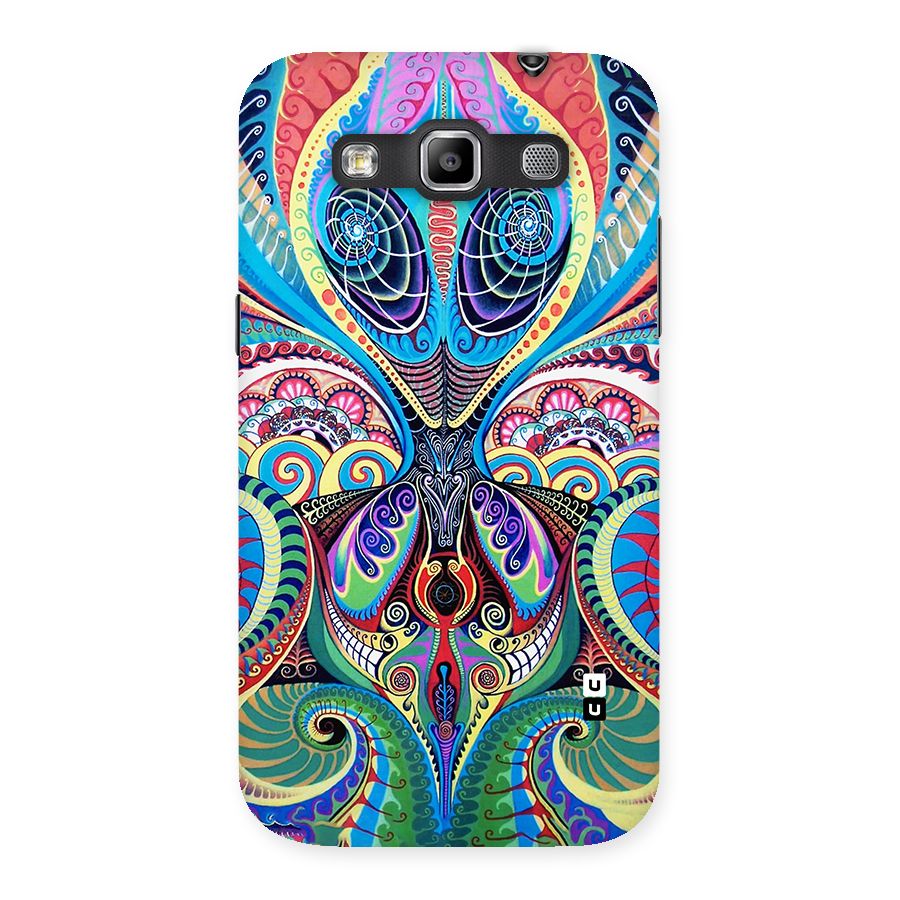 Alien Psychedelic Art Back Case for Galaxy Grand Quattro