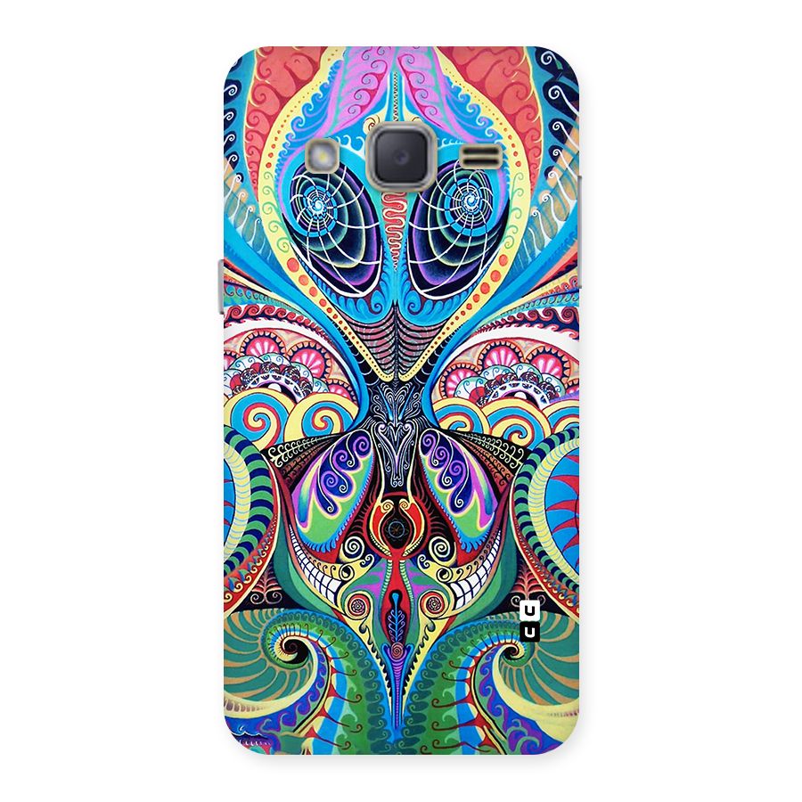 Alien Psychedelic Art Back Case for Galaxy J2