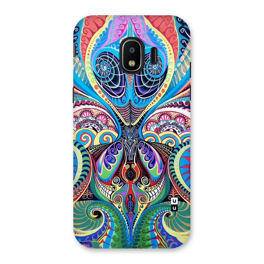 Alien Psychedelic Art Back Case for Galaxy J2 Pro 2018