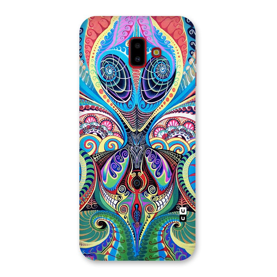 Alien Psychedelic Art Back Case for Galaxy J6 Plus