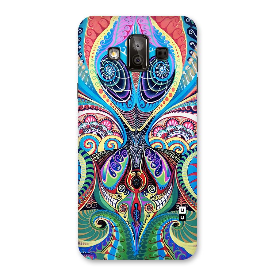 Alien Psychedelic Art Back Case for Galaxy J7 Duo