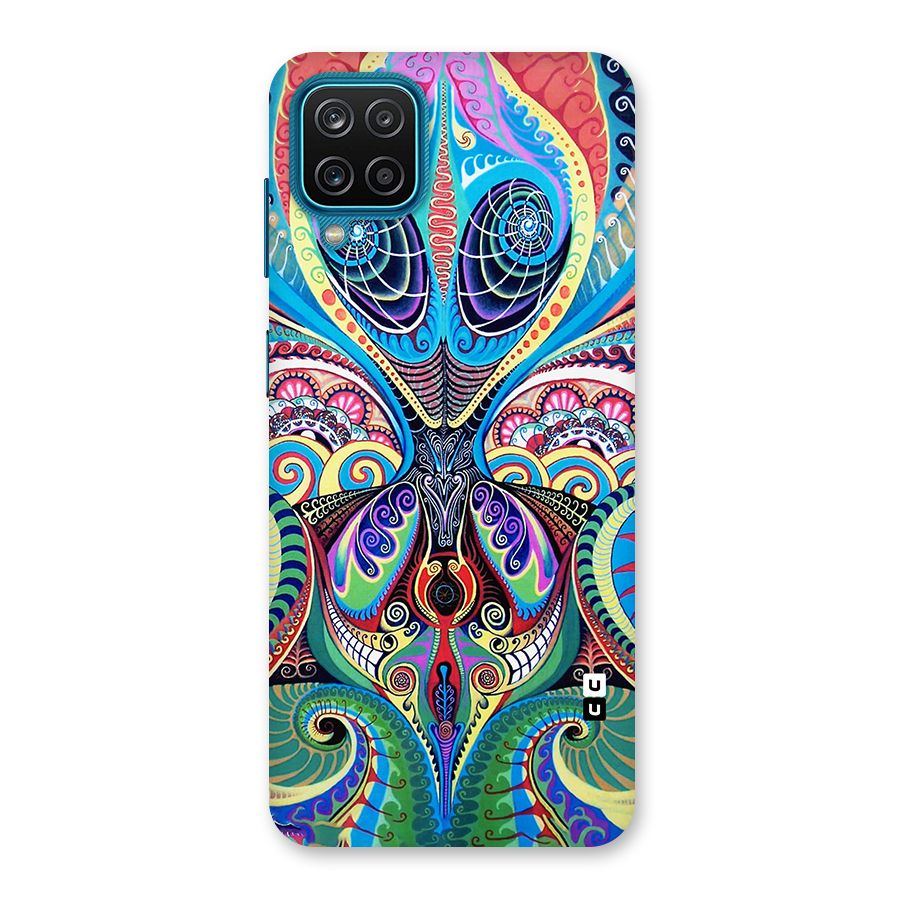 Alien Psychedelic Art Back Case for Galaxy M12