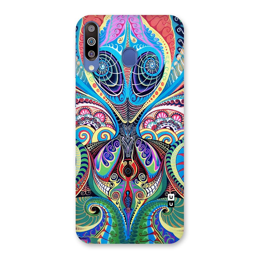 Alien Psychedelic Art Back Case for Galaxy M30