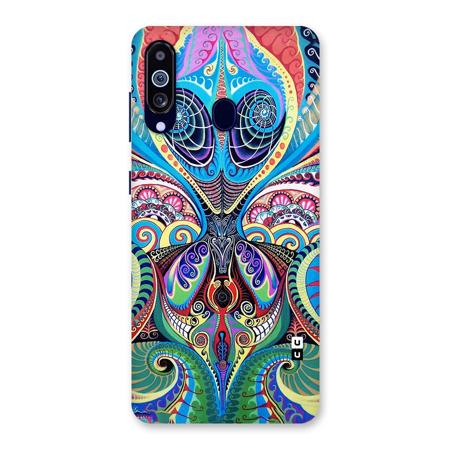 Alien Psychedelic Art Back Case for Galaxy M40