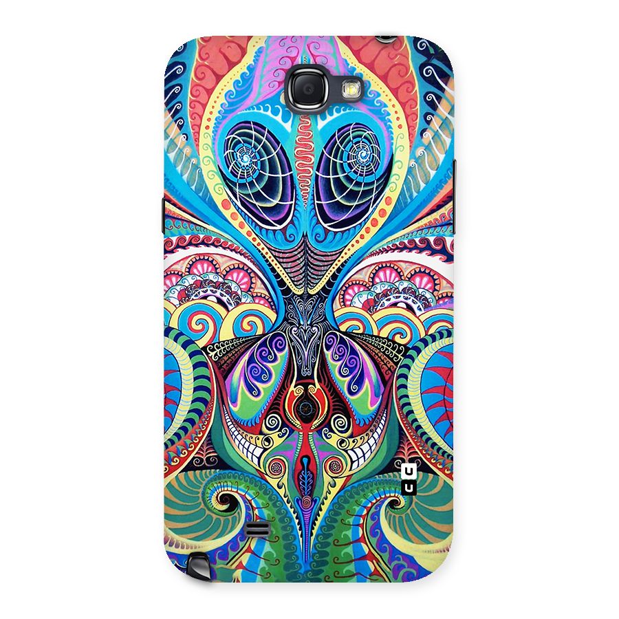 Alien Psychedelic Art Back Case for Galaxy Note 2
