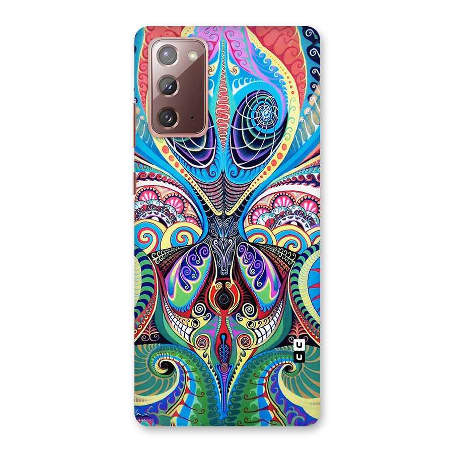 Alien Psychedelic Art Back Case for Galaxy Note 20