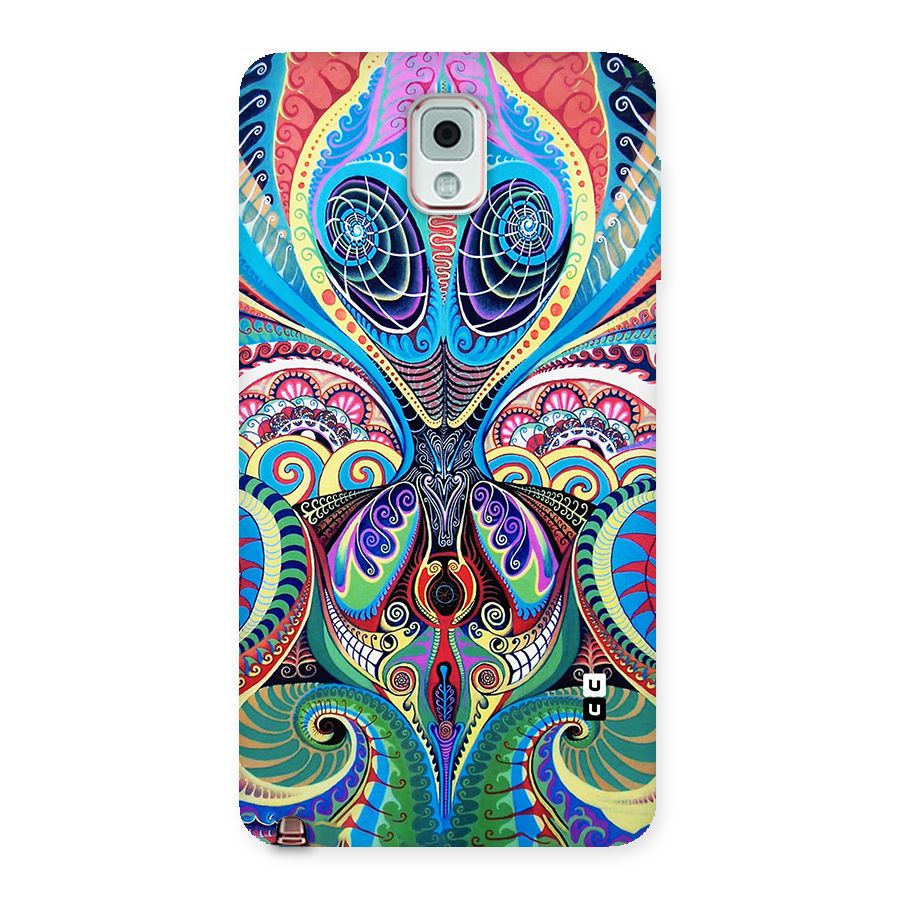 Alien Psychedelic Art Back Case for Galaxy Note 3
