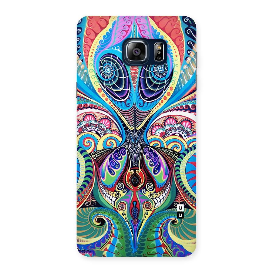 Alien Psychedelic Art Back Case for Galaxy Note 5