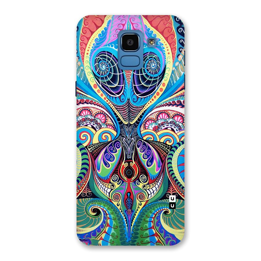 Alien Psychedelic Art Back Case for Galaxy On6