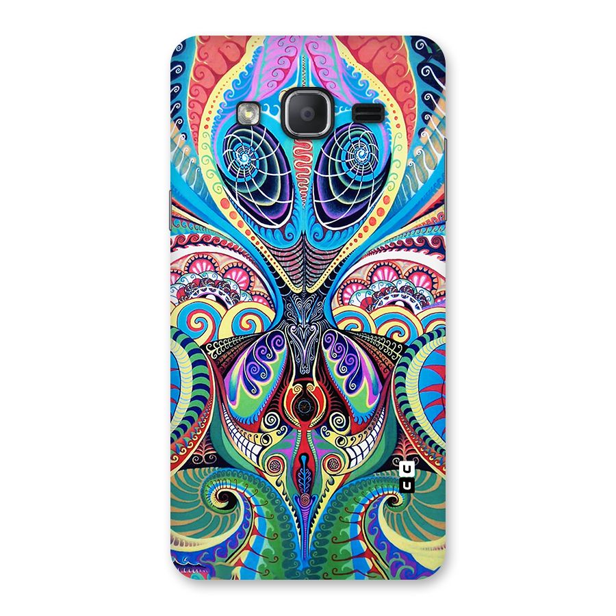 Alien Psychedelic Art Back Case for Galaxy On7 2015