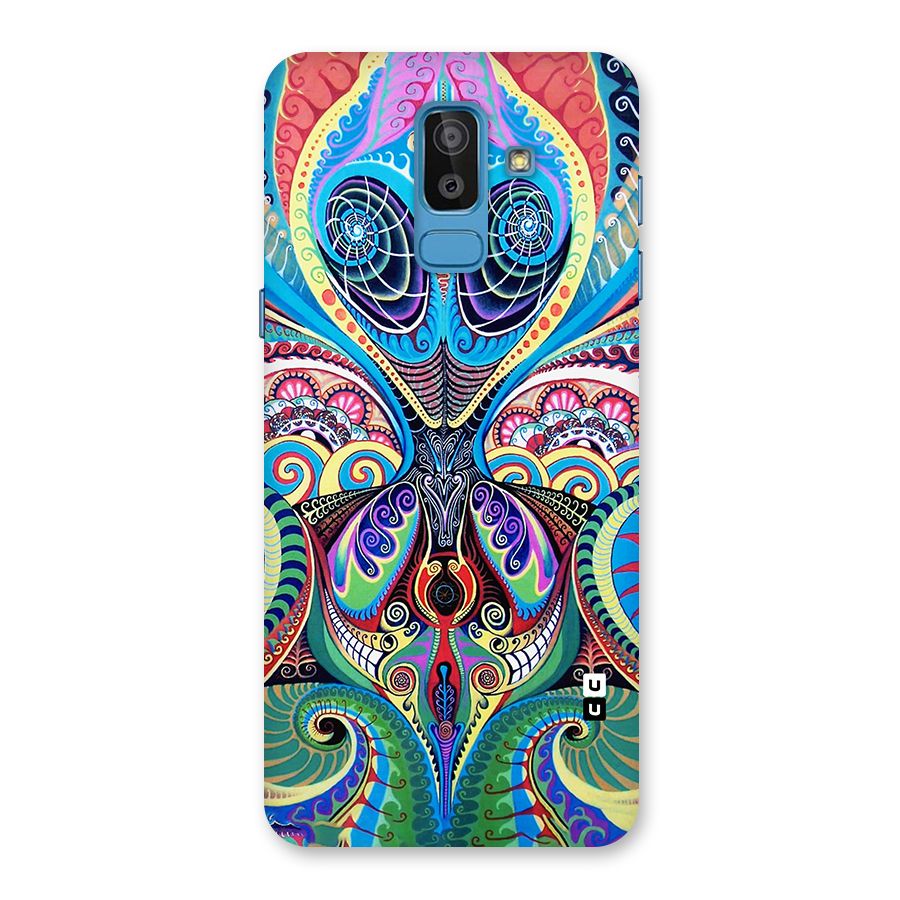 Alien Psychedelic Art Back Case for Galaxy On8 (2018)