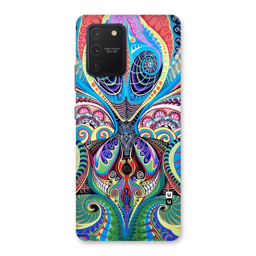 Alien Psychedelic Art Back Case for Galaxy S10 Lite