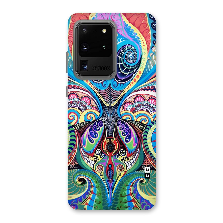 Alien Psychedelic Art Back Case for Galaxy S20 Ultra