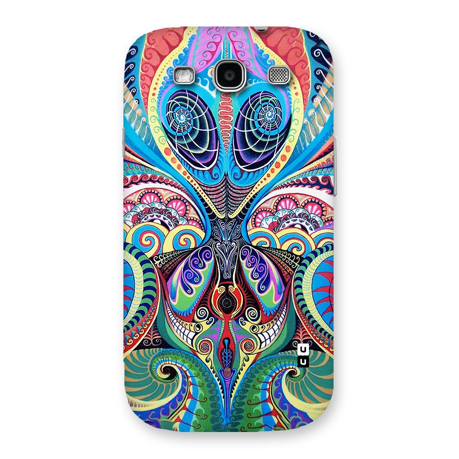 Alien Psychedelic Art Back Case for Galaxy S3