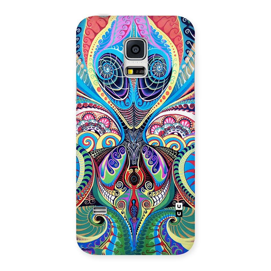 Alien Psychedelic Art Back Case for Galaxy S5 Mini