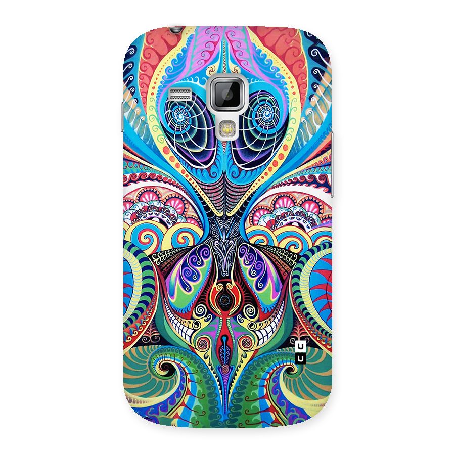 Alien Psychedelic Art Back Case for Galaxy S Duos