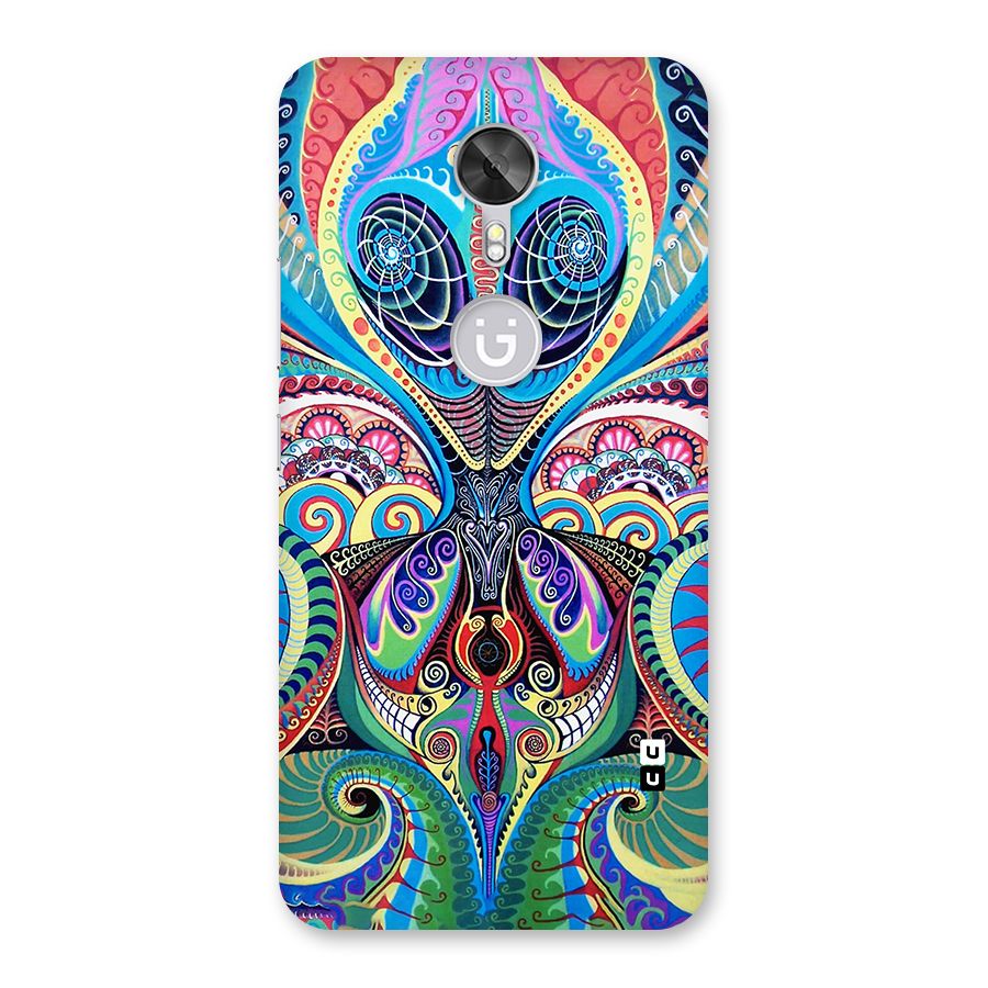 Alien Psychedelic Art Back Case for Gionee A1