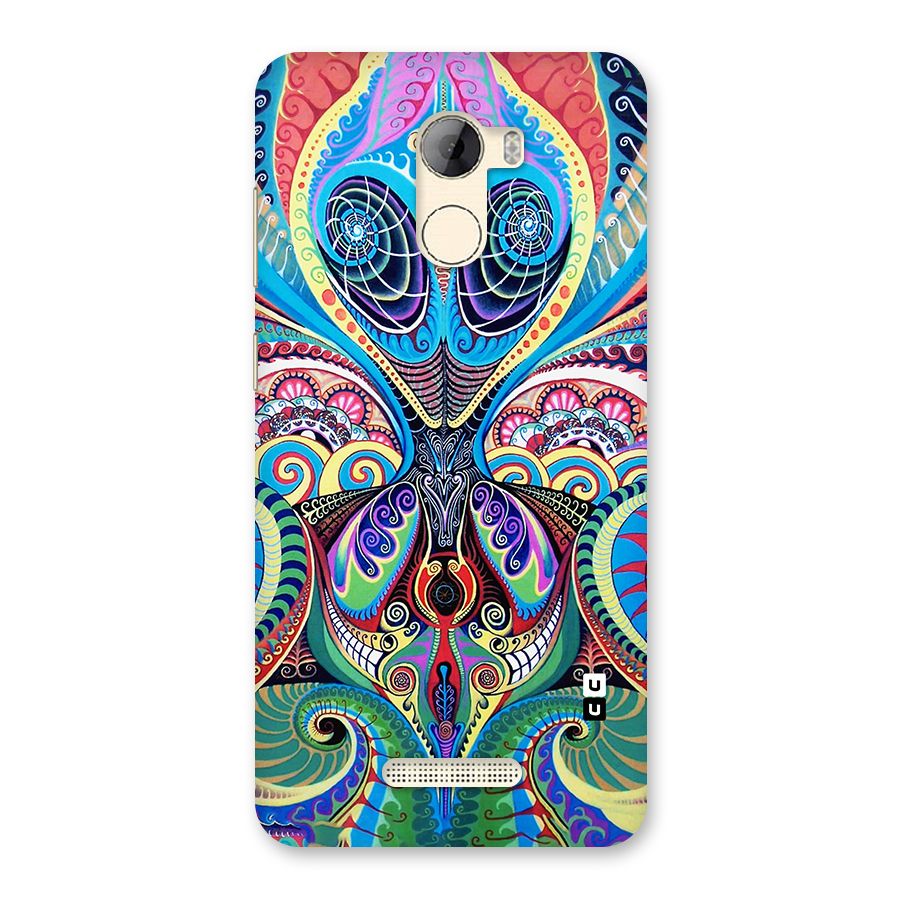 Alien Psychedelic Art Back Case for Gionee A1 LIte
