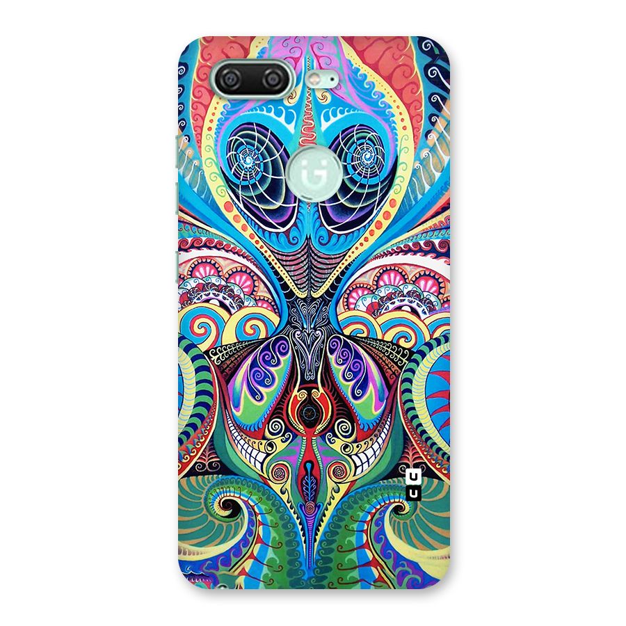Alien Psychedelic Art Back Case for Gionee S10