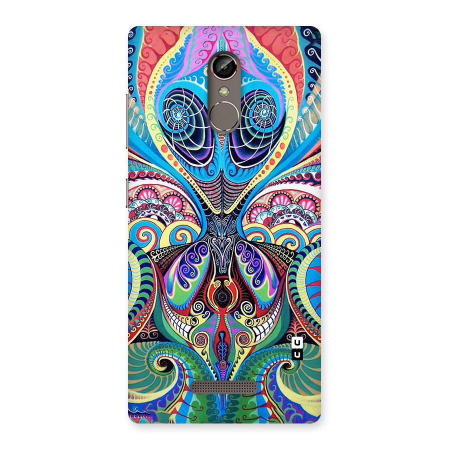 Alien Psychedelic Art Back Case for Gionee S6s