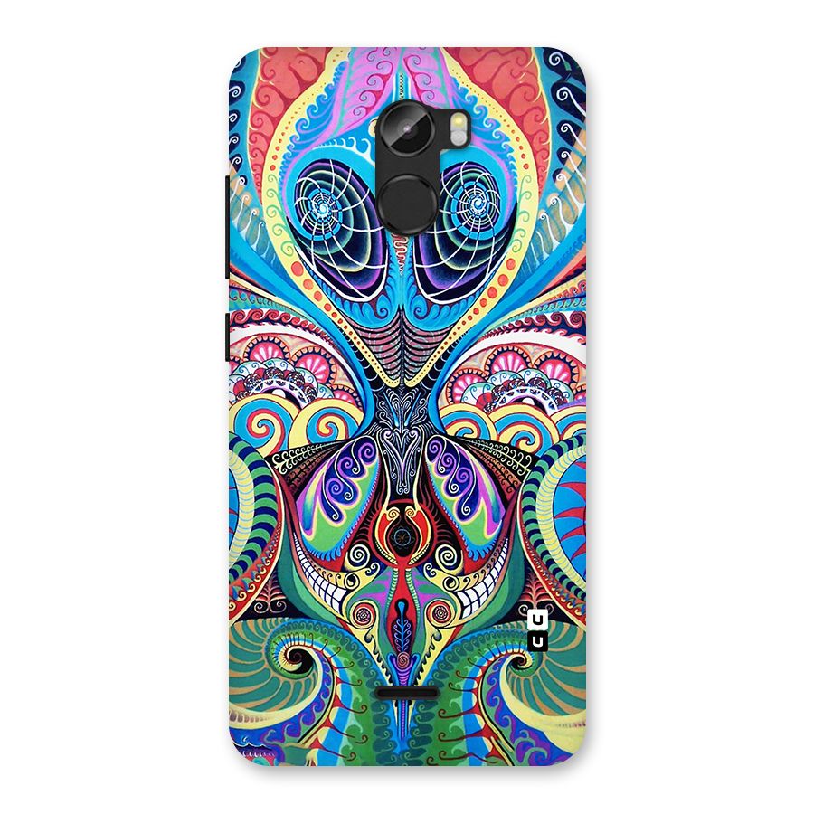 Alien Psychedelic Art Back Case for Gionee X1