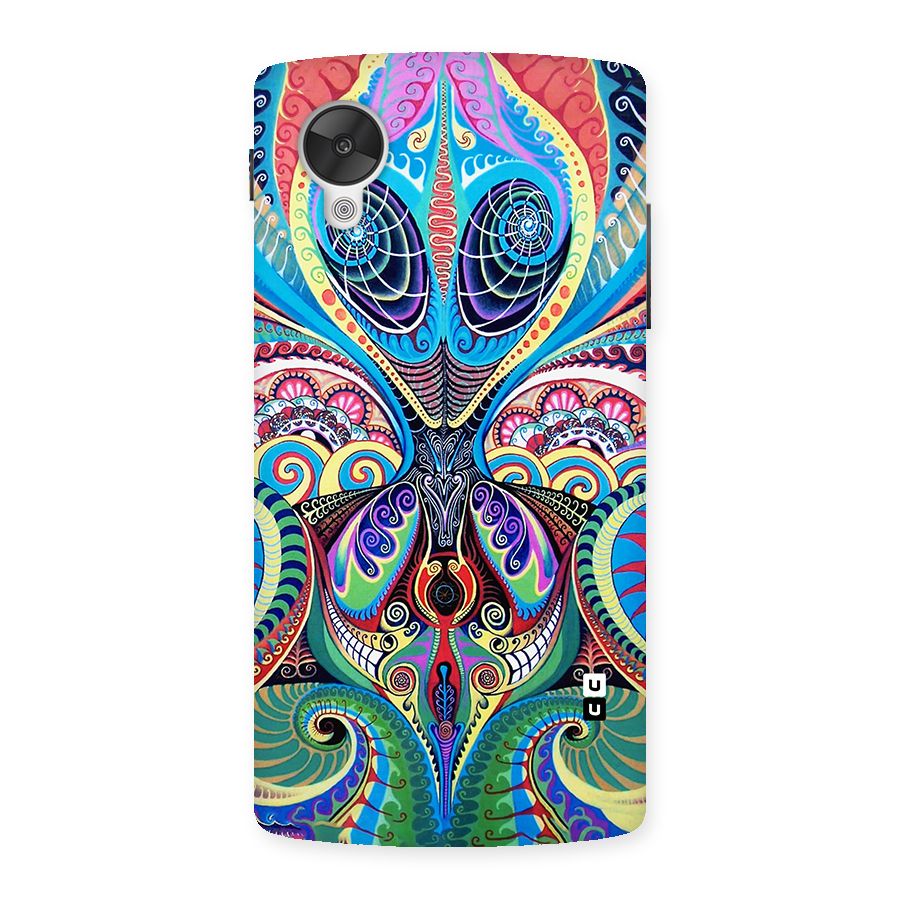 Alien Psychedelic Art Back Case for Google Nexsus 5