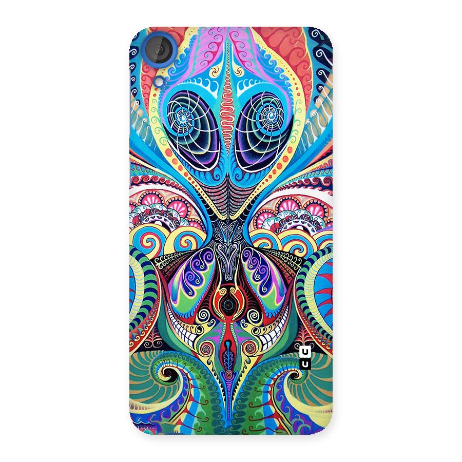 Alien Psychedelic Art Back Case for HTC Desire 820