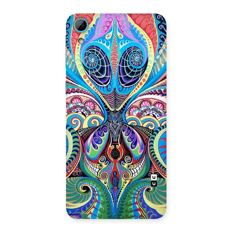 Alien Psychedelic Art Back Case for HTC Desire 826