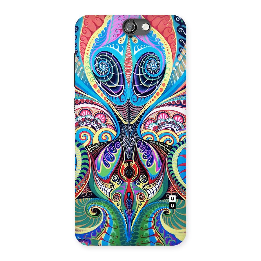 Alien Psychedelic Art Back Case for HTC One A9
