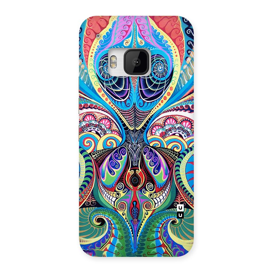 Alien Psychedelic Art Back Case for HTC One M9