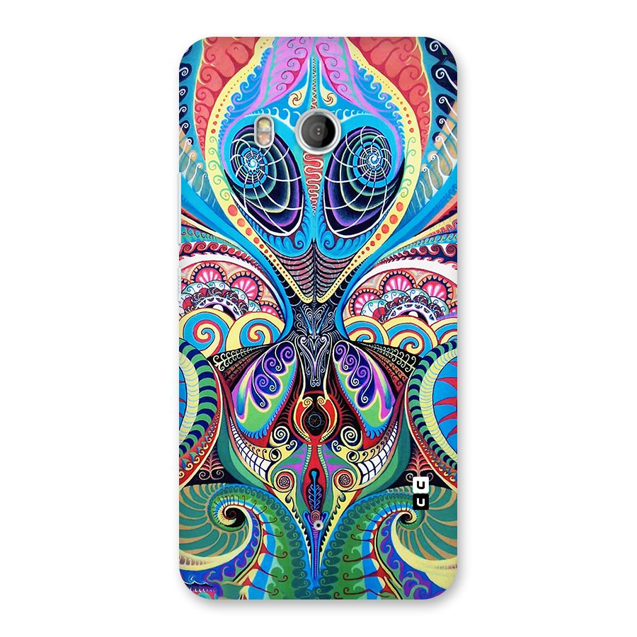 Alien Psychedelic Art Back Case for HTC U11