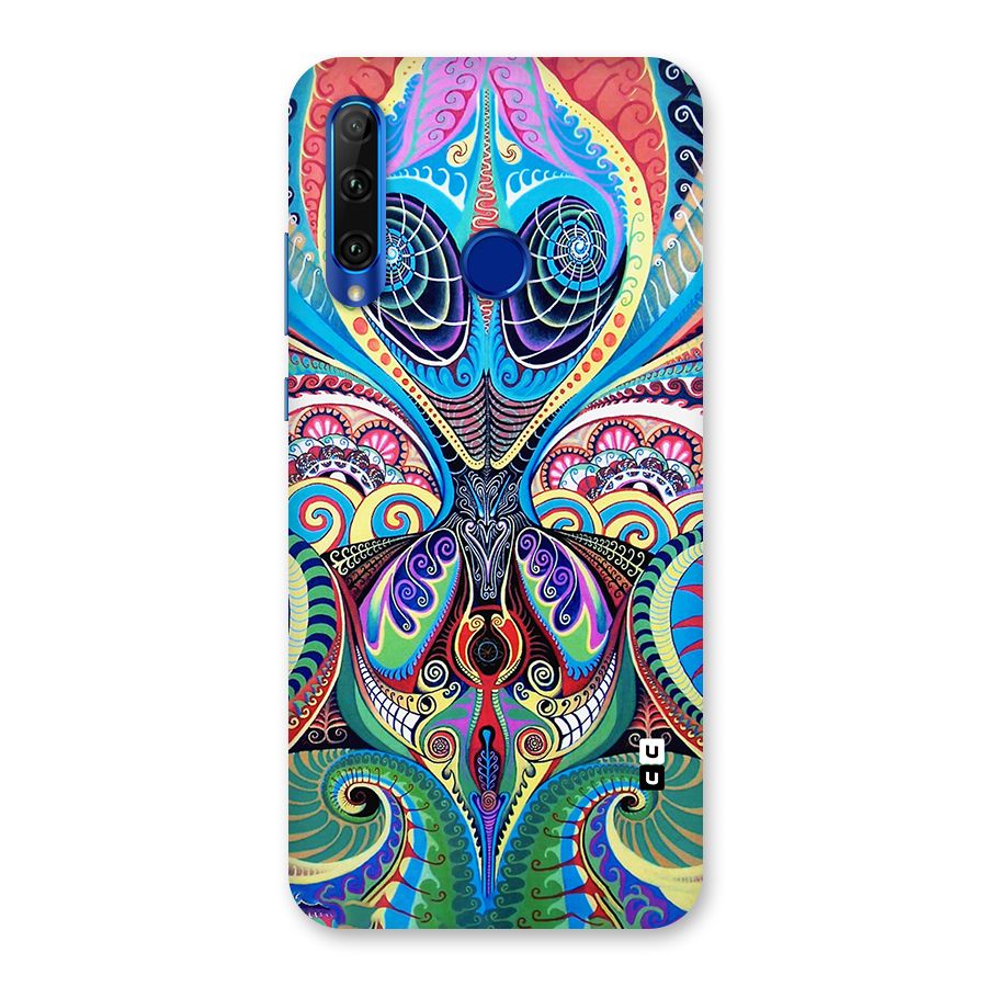 Alien Psychedelic Art Back Case for Honor 20i
