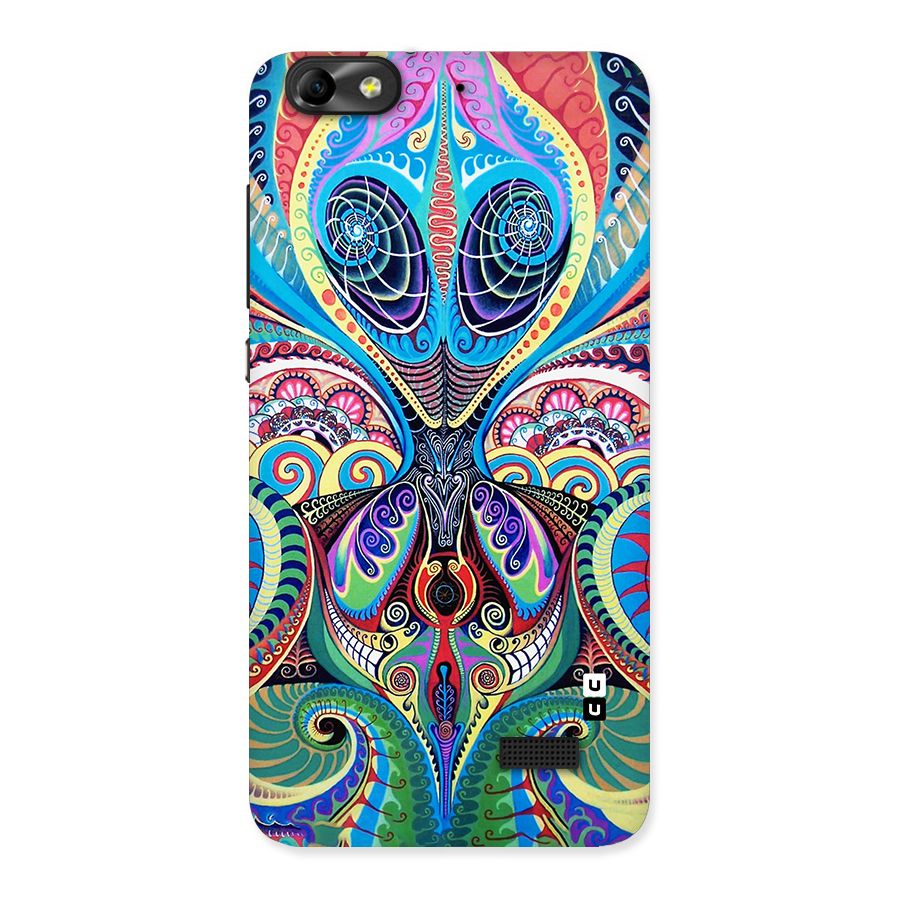 Alien Psychedelic Art Back Case for Honor 4C