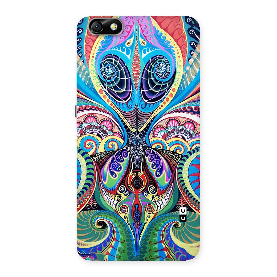 Alien Psychedelic Art Back Case for Honor 4X