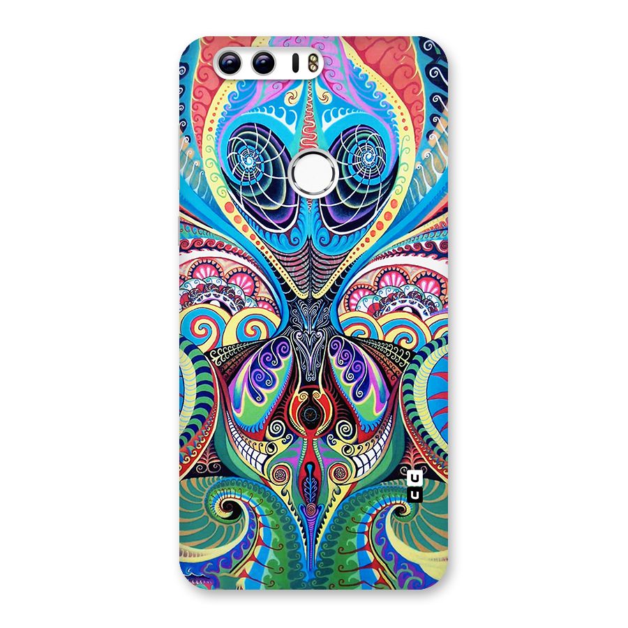 Alien Psychedelic Art Back Case for Honor 8