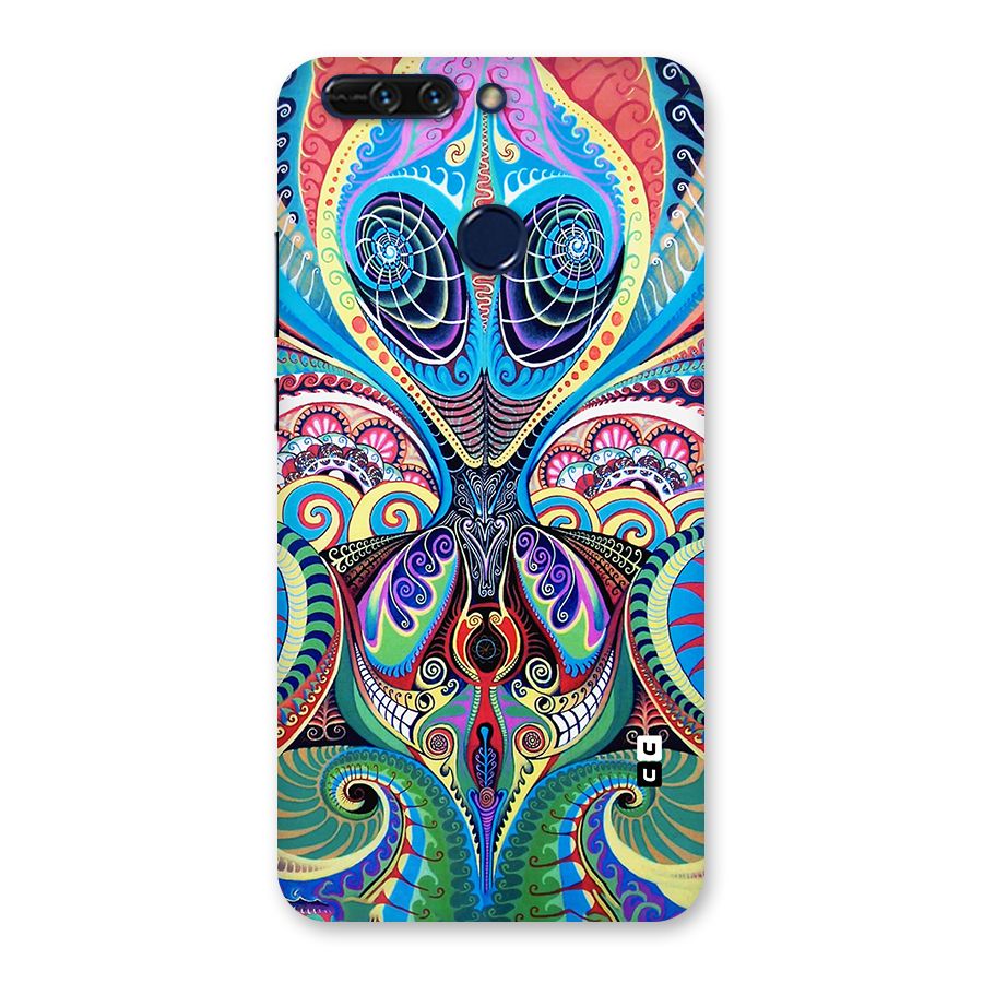 Alien Psychedelic Art Back Case for Honor 8 Pro