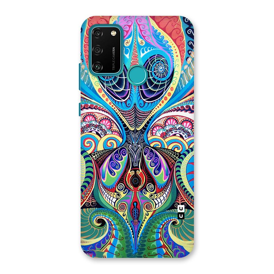 Alien Psychedelic Art Back Case for Honor 9A