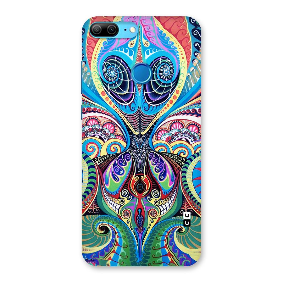 Alien Psychedelic Art Back Case for Honor 9 Lite