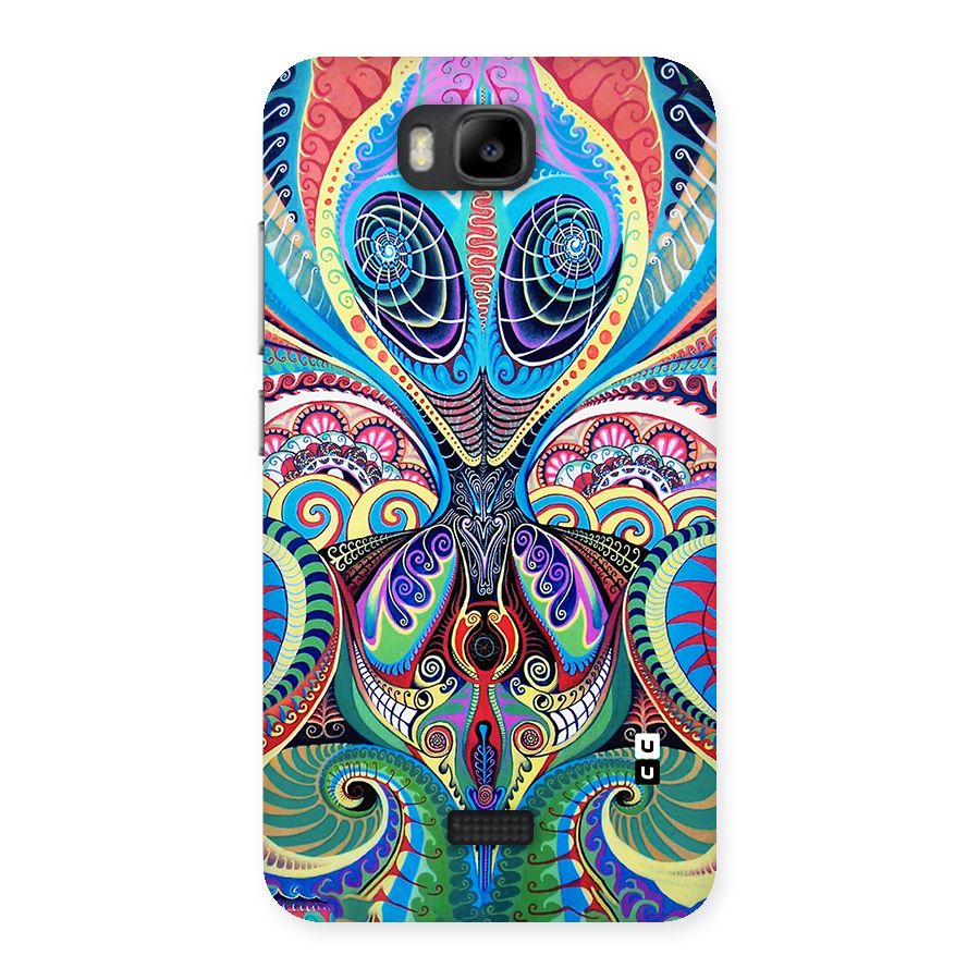 Alien Psychedelic Art Back Case for Honor Bee