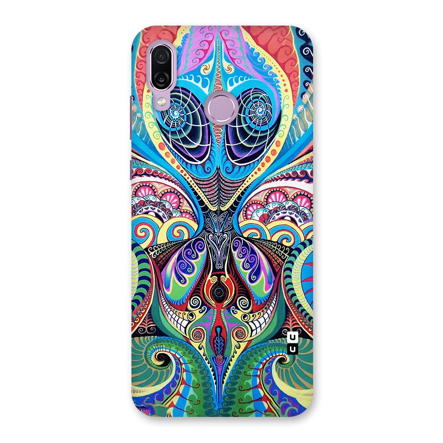 Alien Psychedelic Art Back Case for Honor Play