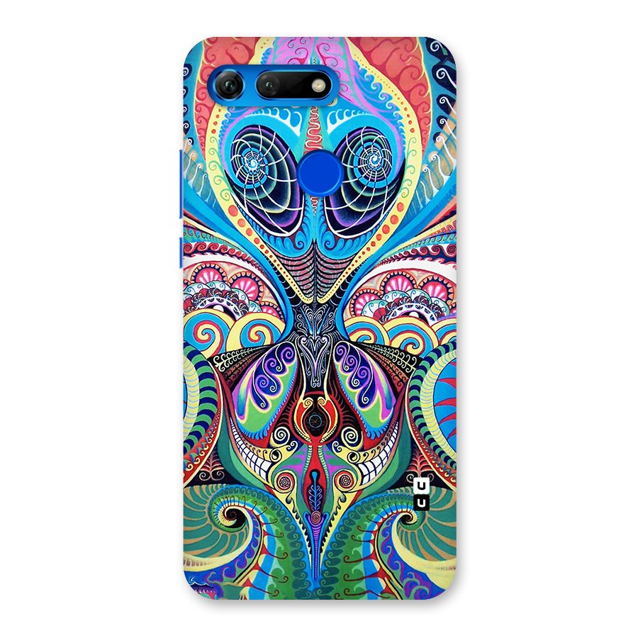 Alien Psychedelic Art Back Case for Honor View 20