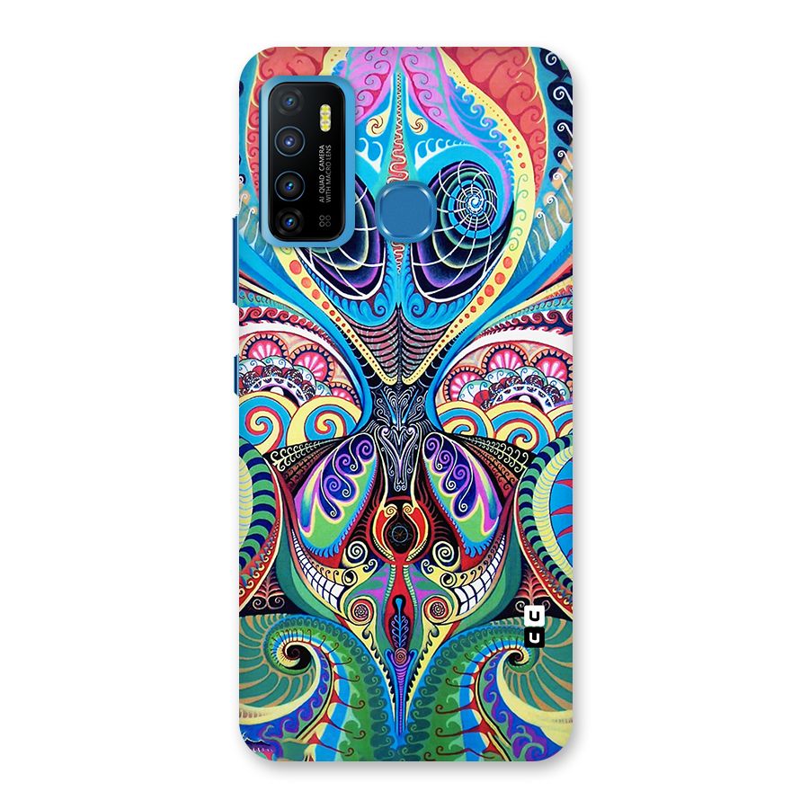 Alien Psychedelic Art Back Case for Infinix Hot 9