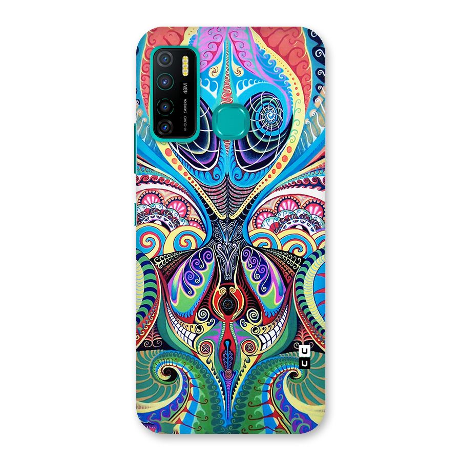 Alien Psychedelic Art Back Case for Infinix Hot 9 Pro