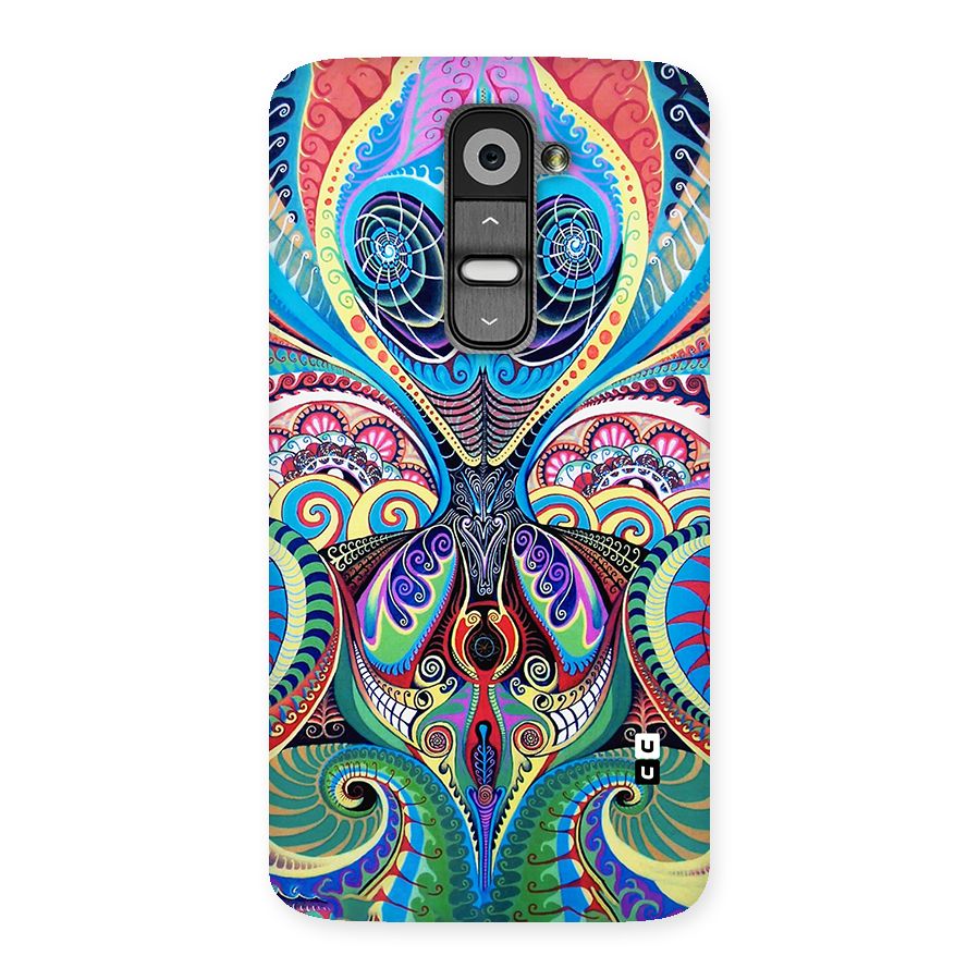 Alien Psychedelic Art Back Case for LG G2