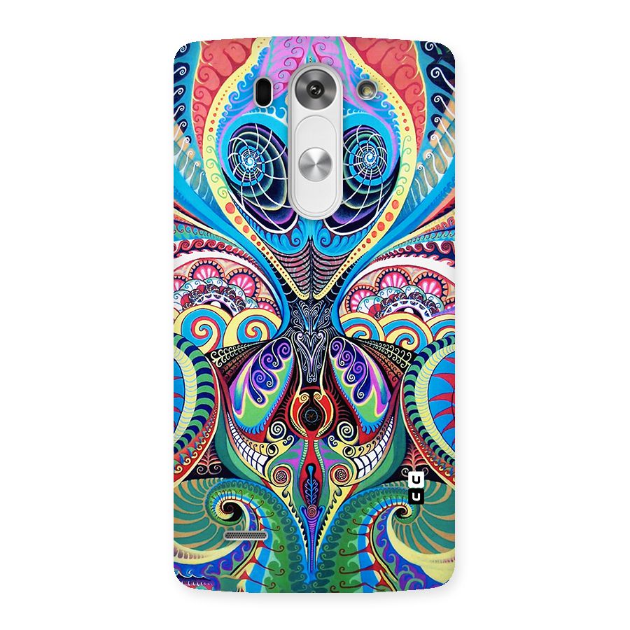 Alien Psychedelic Art Back Case for LG G3 Beat
