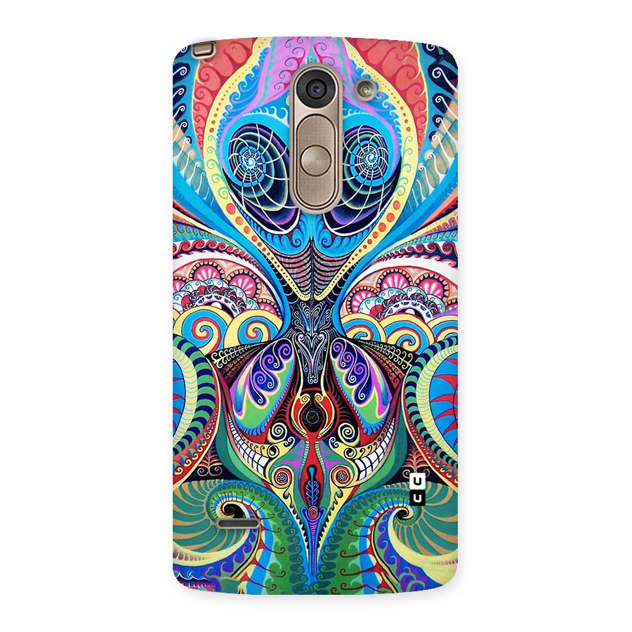 Alien Psychedelic Art Back Case for LG G3 Stylus