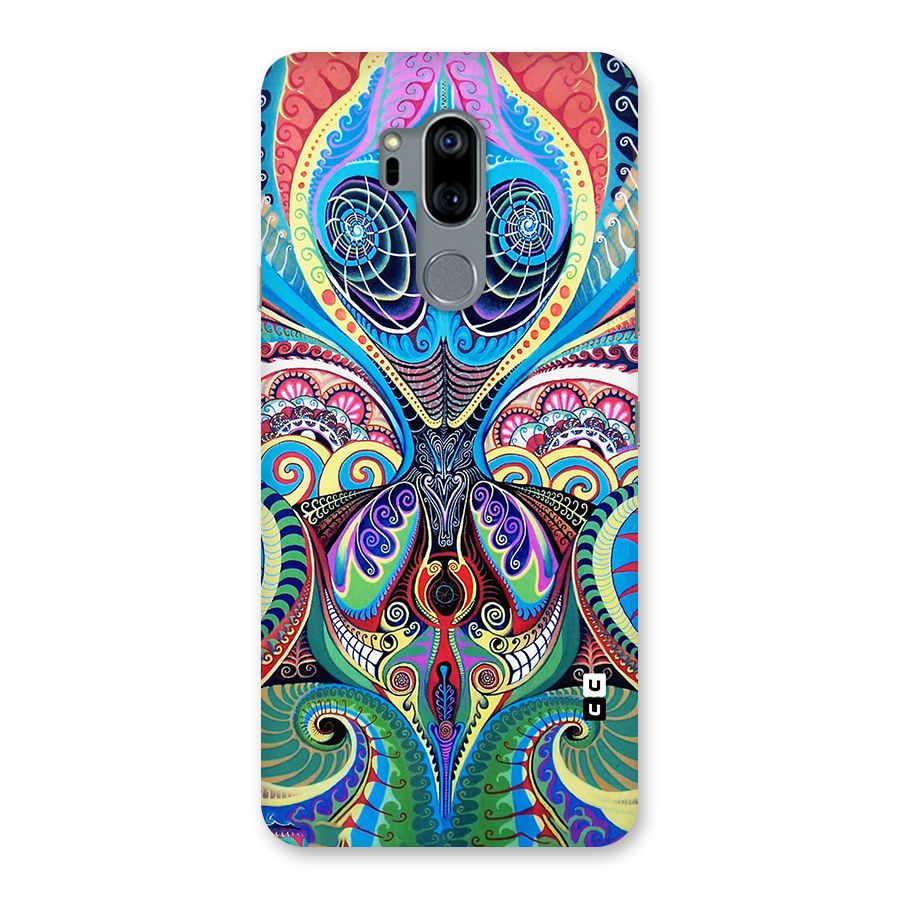 Alien Psychedelic Art Back Case for LG G7